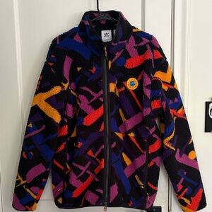 adidas Multicolor Graphic Puffer Jacket